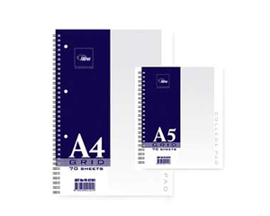 Koledbloks A5/70lpp, rtiu ar spirli